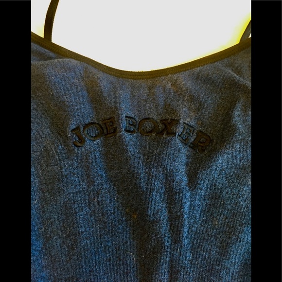 Navy blue Joe Boxer spaghetti strap top - Picture 2 of 9